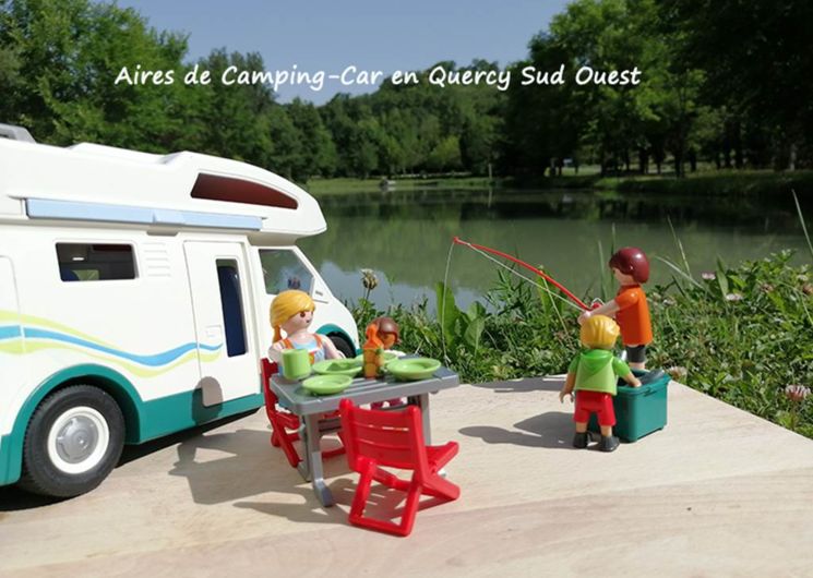 Aires de camping-car en Quercy Sud-Ouest