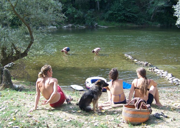 Bord de rivière Ariège