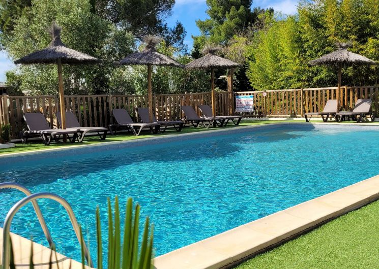 Camping Les Cigales à Pézenas