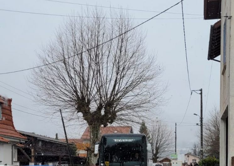 Navette en hiver pour la station de Beille_Les Cabannes