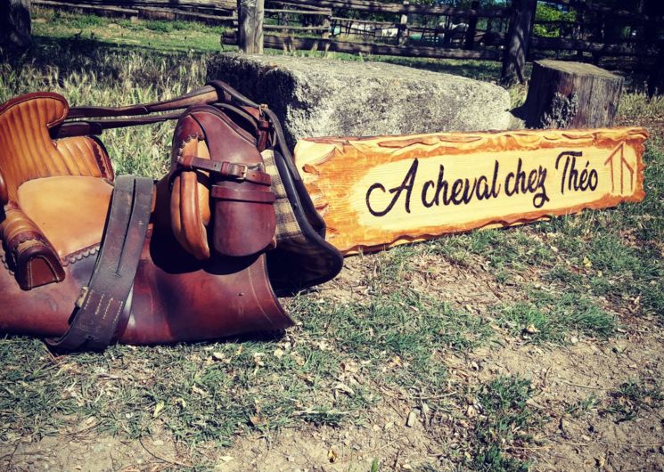 A cheval chez théo Beauvoisin