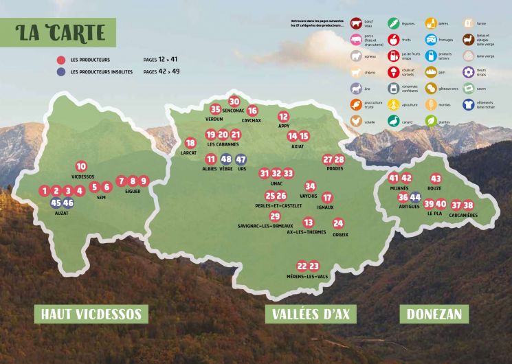 Mon carnet gourmand des producteurs locaux_Luzenac