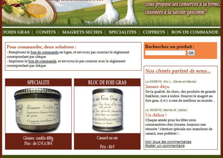 Foie gras Josiane Lucantis_Estampes