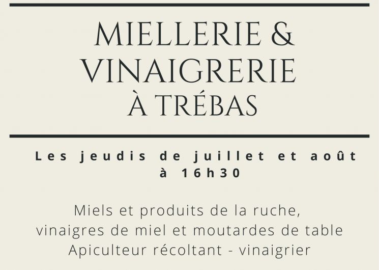 Miellerie Vinaigrerie Tarnaises - Apis Vinaegria_Trébas
