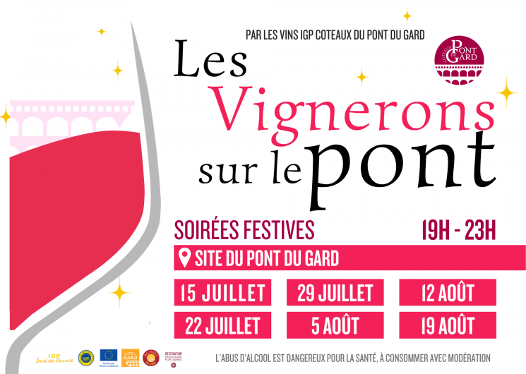 Les Vignerons sur le Pont du Gard_Vers-Pont-du-Gard