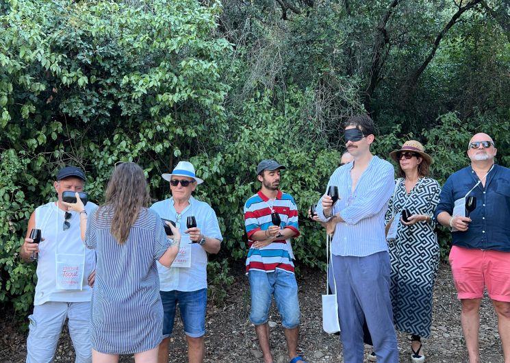 Initiation à la dégustation géosensorielle au Château Mourgues du Grès_Beaucaire