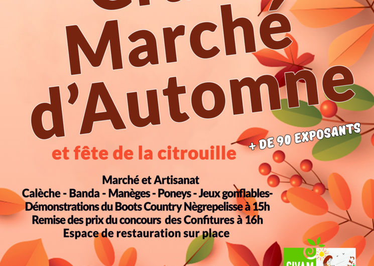 Grand marché d'automne