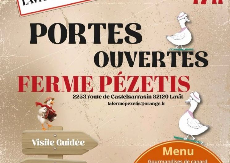 Portes Ouvertes à la Ferme de Pézétis_Lavit
