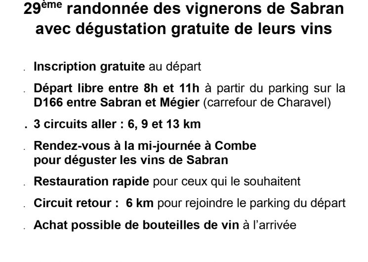 Marche du 1er Mai des Vignerons de Sabran_Sabran