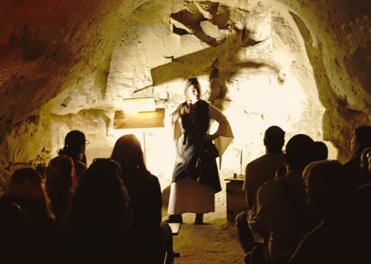 Souterrain médiéval du Castela - Tarn - Saint-Sulpice-La-Pointe - 81