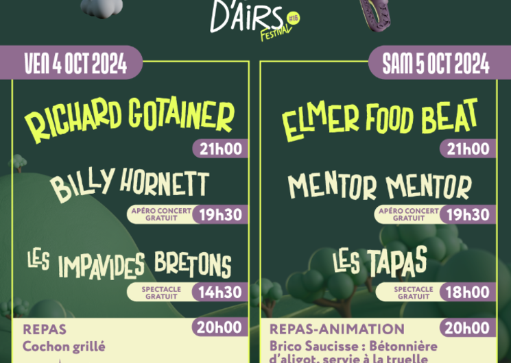 Festival Albi Bol d'Airs - programmation