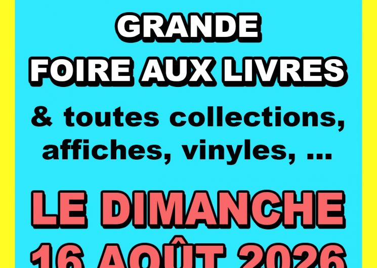 Foire aux livres, vieux papiers et toutes collections_Sommières