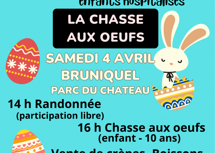 Chasse aux œufs, randonnée