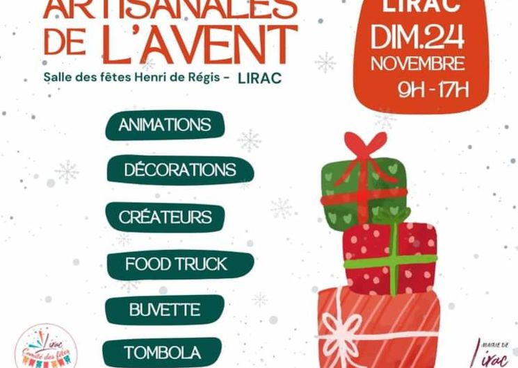 Les artisanales de l'Avent - Marché de Noël_Lirac