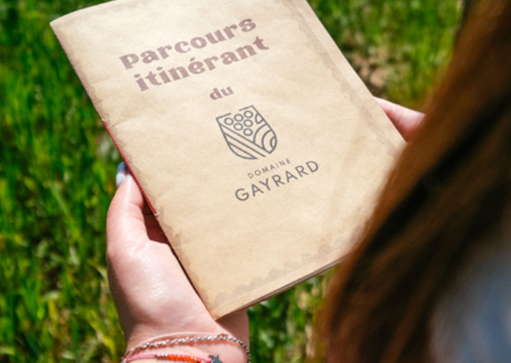 Parcours itinérant dans les vignes - Domaine Gayrard