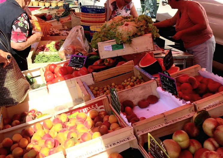 Etal de marché