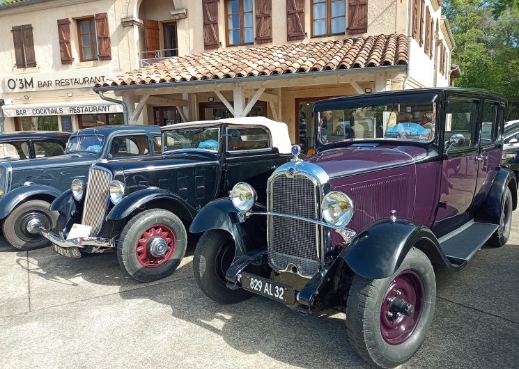 Fête des Véhicules d'Époque à Barbotan-les-Thermes_Cazaubon