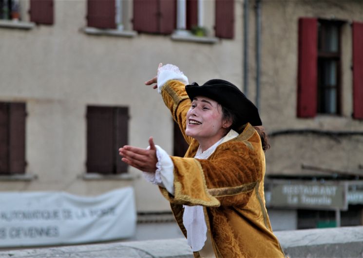 visite théâtralisée Anduze