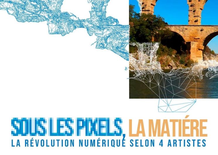 Exposition Sous les pixels la matière