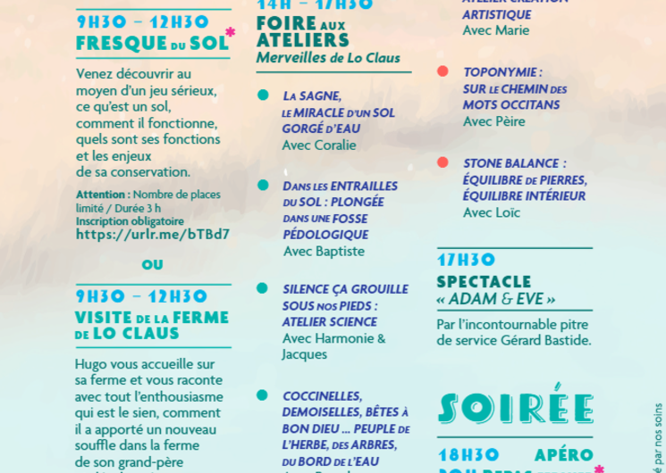 programme fête des sagnes et des sols