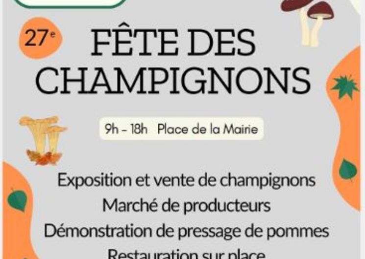 27éme Fête des Champignons