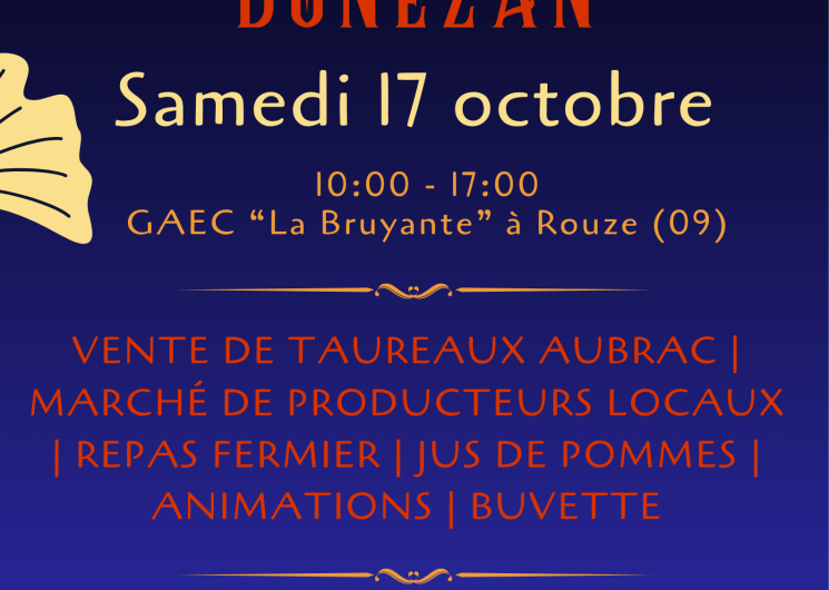 Foire d'Automne en Donezan_Rouze