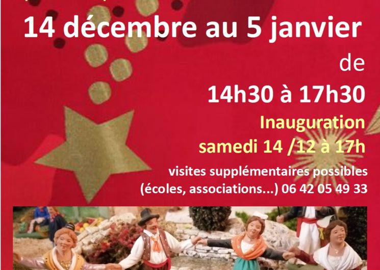 Crèche et village provençal_Méjannes-le-Clap