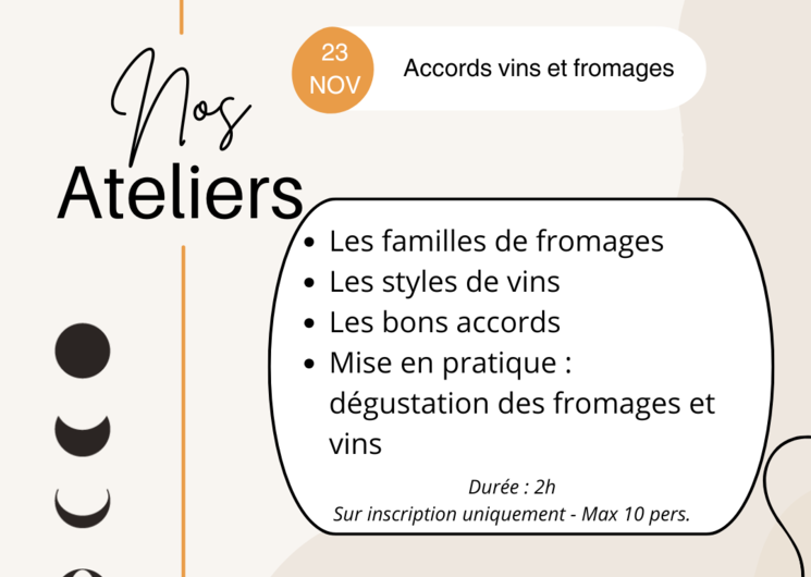 Atelier Vins et Formages