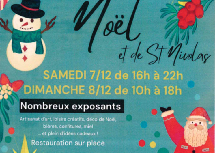 Marché de Noël et St-Nicolas_Saint-Julien-Gaulène