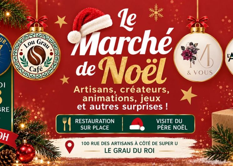 Marché de Noël_Le Grau-du-Roi