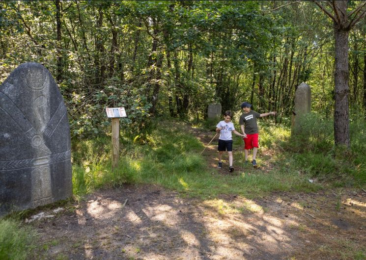 Sentier à côté de l'expo