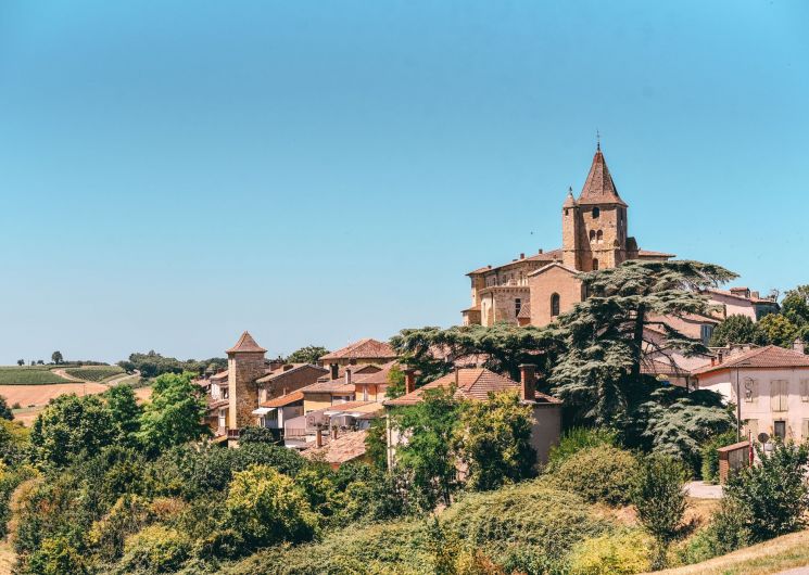 Lavardens et son château