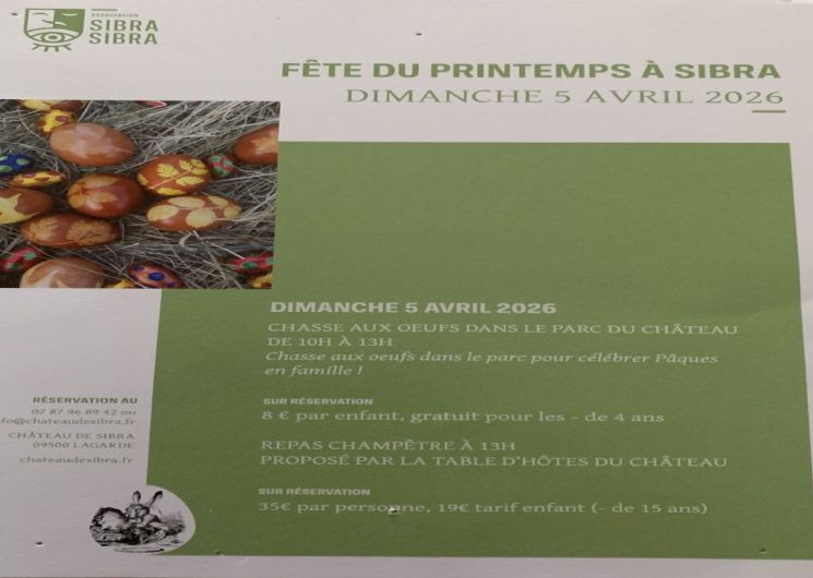 Fête du printemps, chasse aux oeufs_Lagarde