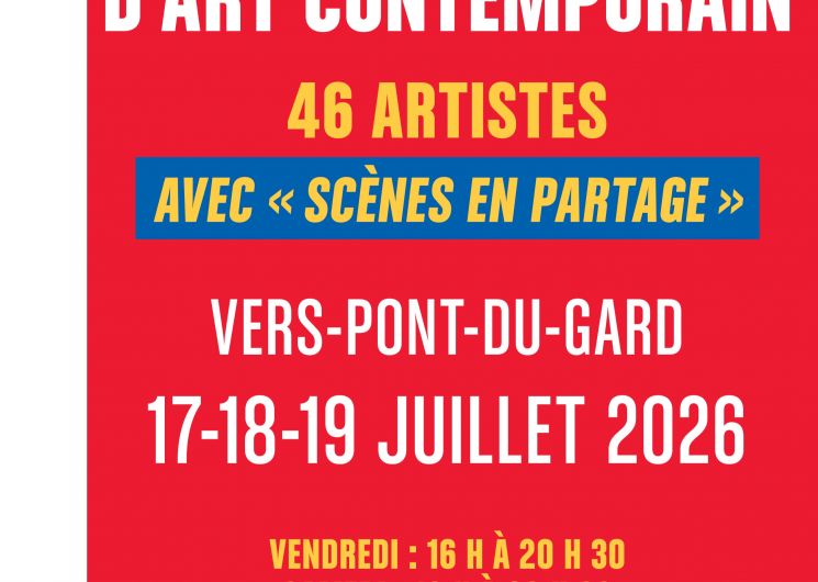 XVIIIè Festival d’Art Contemporain Cours et Jardins des Arts_Vers-Pont-du-Gard