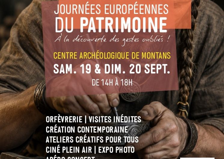 Journées européennes du patrimoine -Archéologie et bijou contemporain_Montans