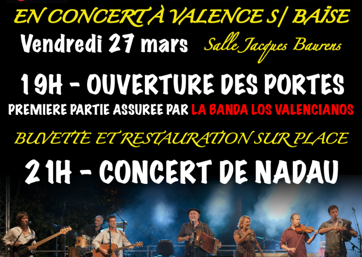 Nadau en concert_Valence-sur-Baïse