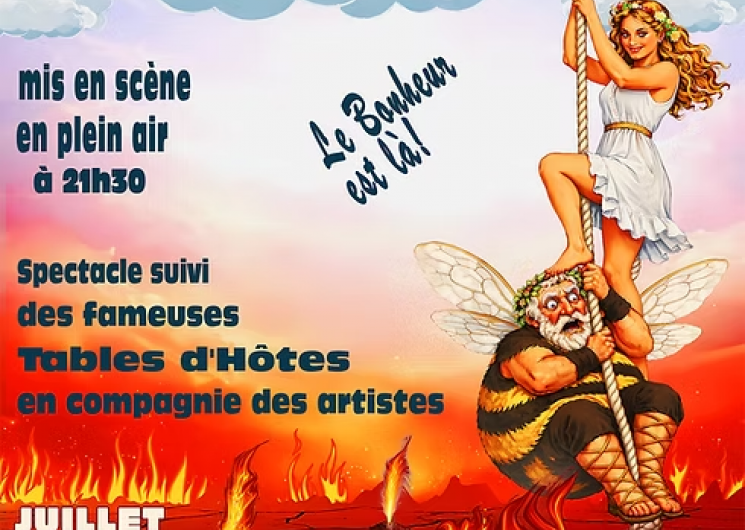 30ème Festival des Châteaux de Bruniquel - Orphée aux Enfers Opéra Bouffe d'Offenbach