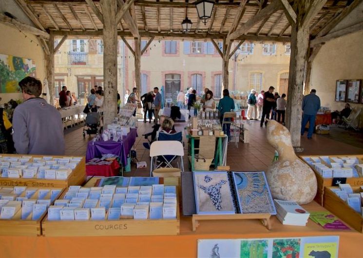 Marché aux fleurs_Simorre