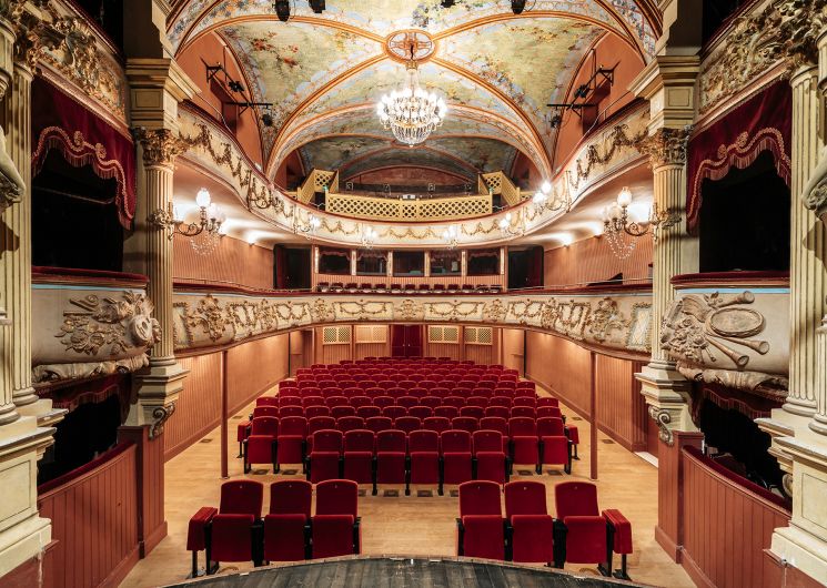 le Théâtre de Pézenas et son quartier