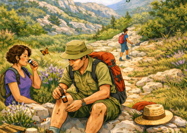 Huilles essentielles et balade à Collogues - Avril en balade 2026