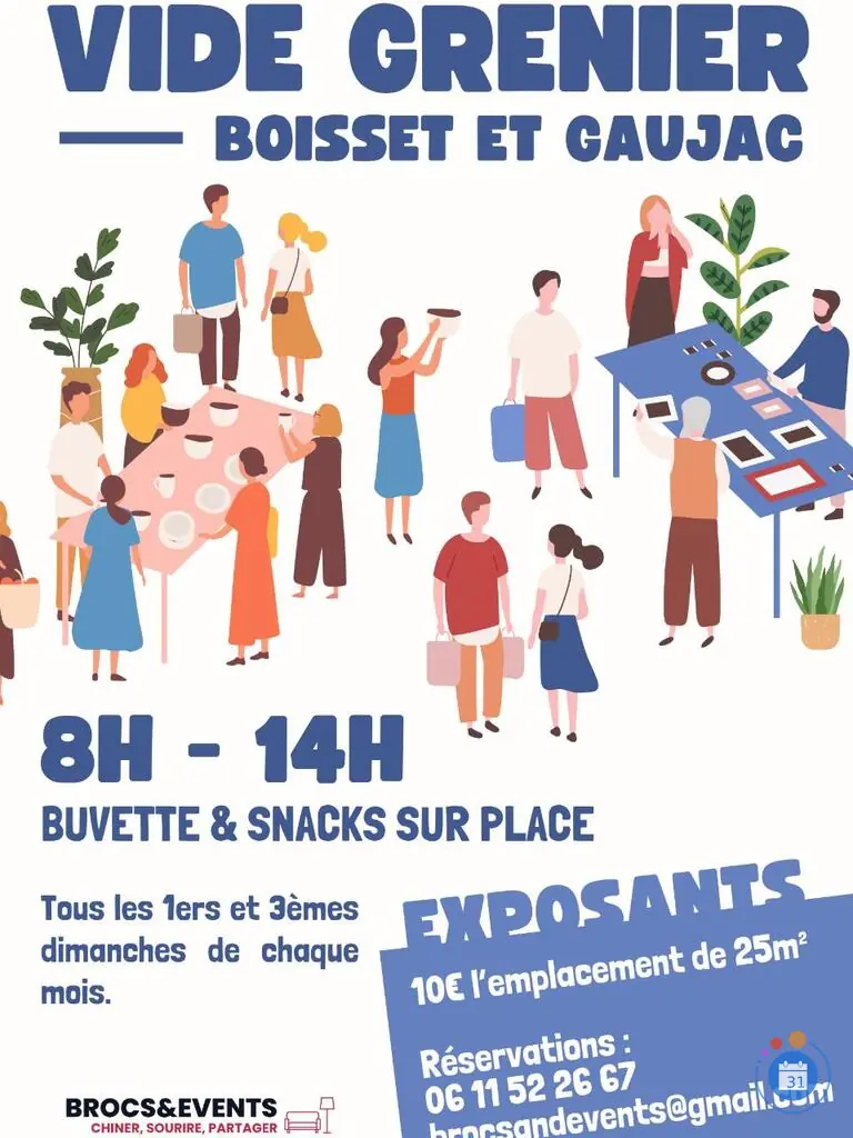 Marché aux Puces de Boisset-Gaujac_Boisset-et-Gaujac