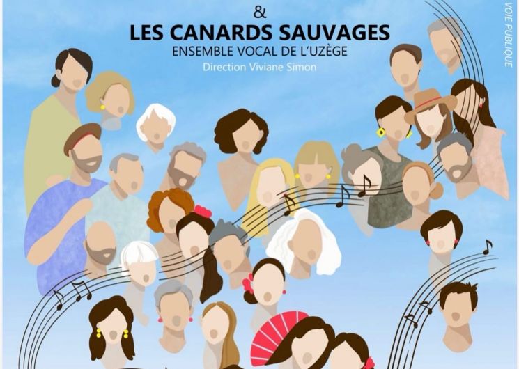 Concert commun Les Canards Sauvages et le choeur Méli-Mélo_Uzès