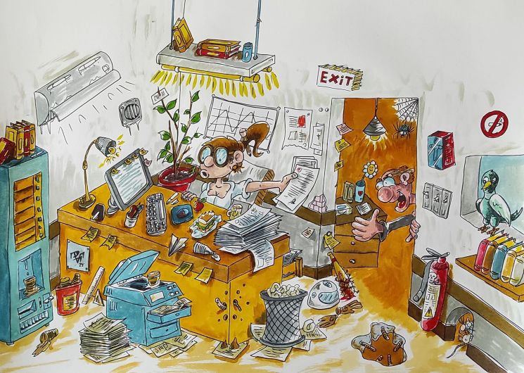 Exposition « De l'humour, de la couleur et des glo-bulles »_Palavas-les-Flots