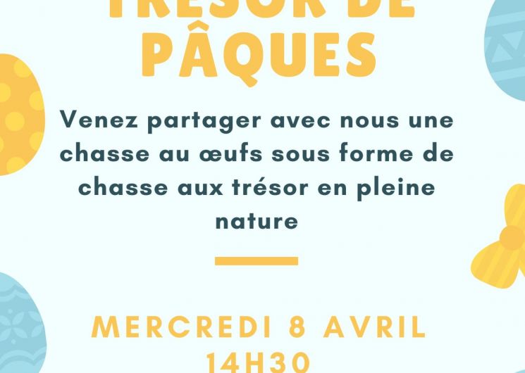 Chasse au trésor de Pâques à la médiathèque de Coulobres_Coulobres