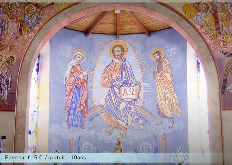 Fresques de Nicolaï Greschny, une église des monts d’Alban_Alban