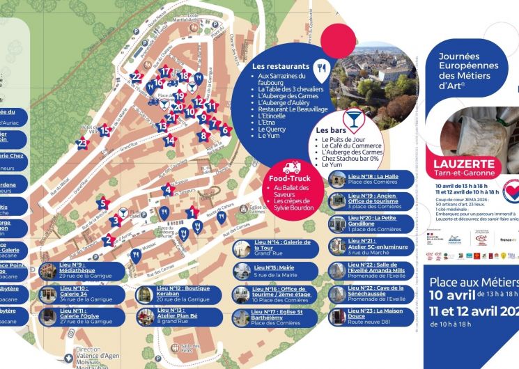 Place aux Métiers d'Art 2026_Lauzerte