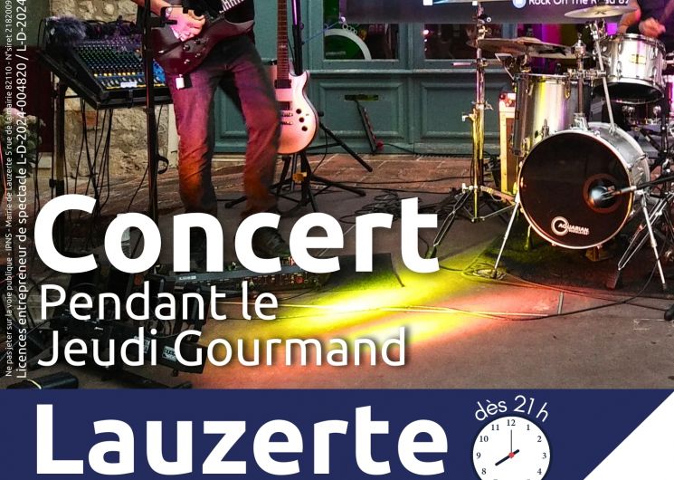 Les Jeudis Gourmands Musicaux_Lauzerte