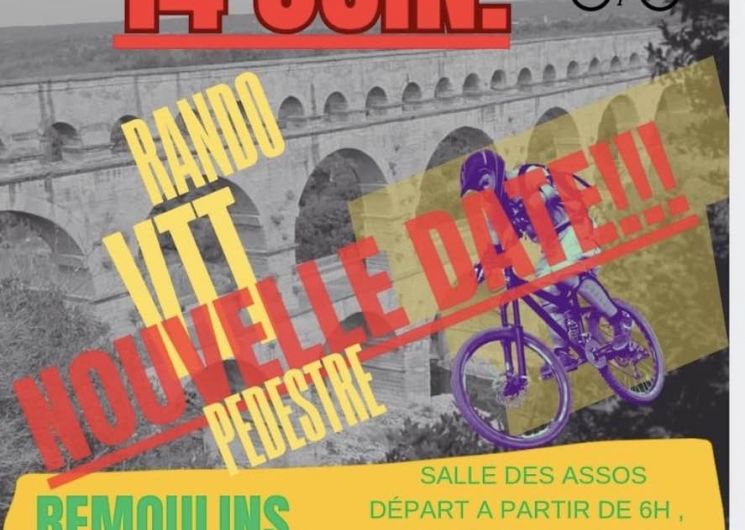 24ème Rando VTT du Pont du Gard_Remoulins