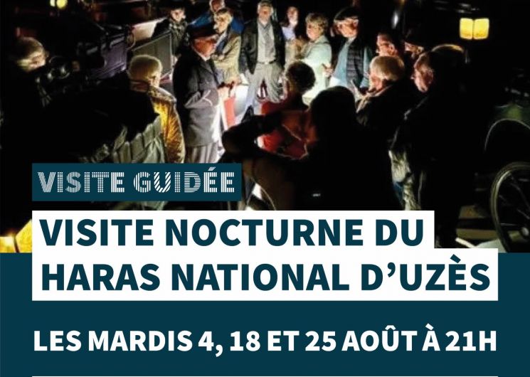 Visites guidées nocturnes du Haras National d'Uzès - Uzès, Ville d'art et d'histoire_Uzès