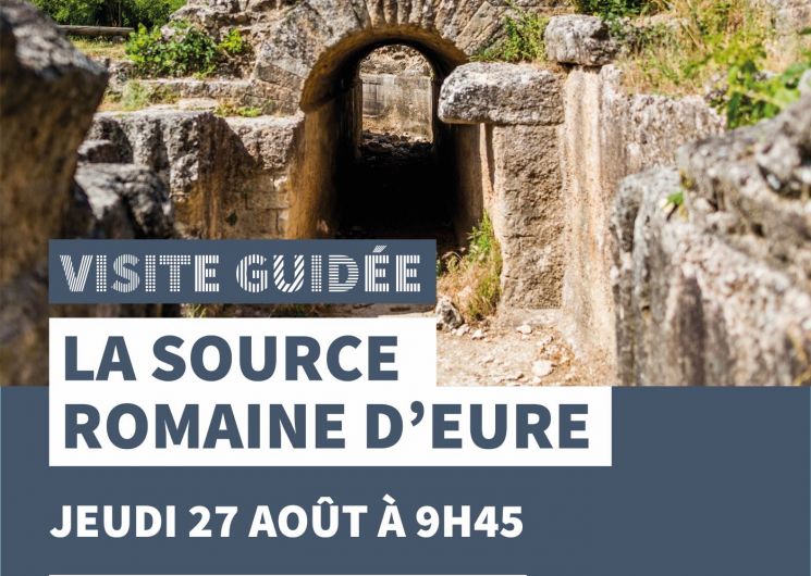 La source romaine d'Eure départ de l'aqueduc de Nîmes - Visite guidée Uzès, Ville d'art et d'histoire_Uzès